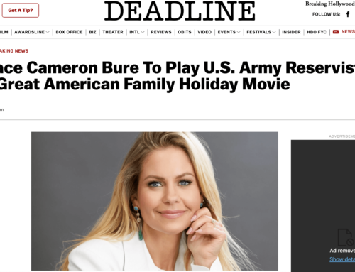 Gerald TO EXECUTIVE PRODUCE GREAT AMERICAN FAMILY’S MY CHRISTMAS HERO….